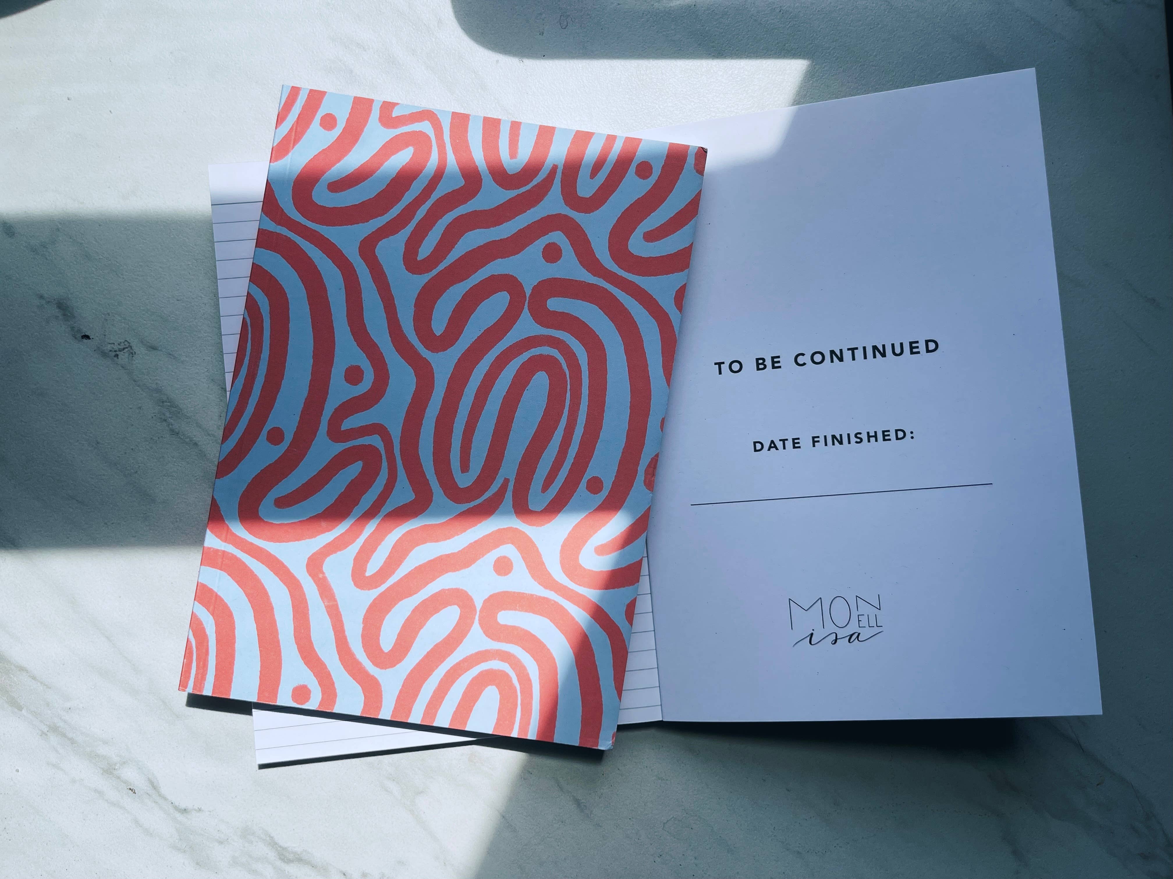 Monellisa – Großhandel Tagebuch – Abstrahiertes liniertes Journal2