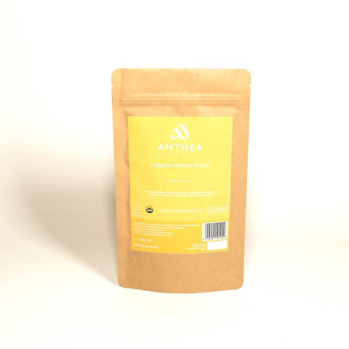 Organic Green Jasmine Loose tea 50 gr for wholesale by Anthea Organics