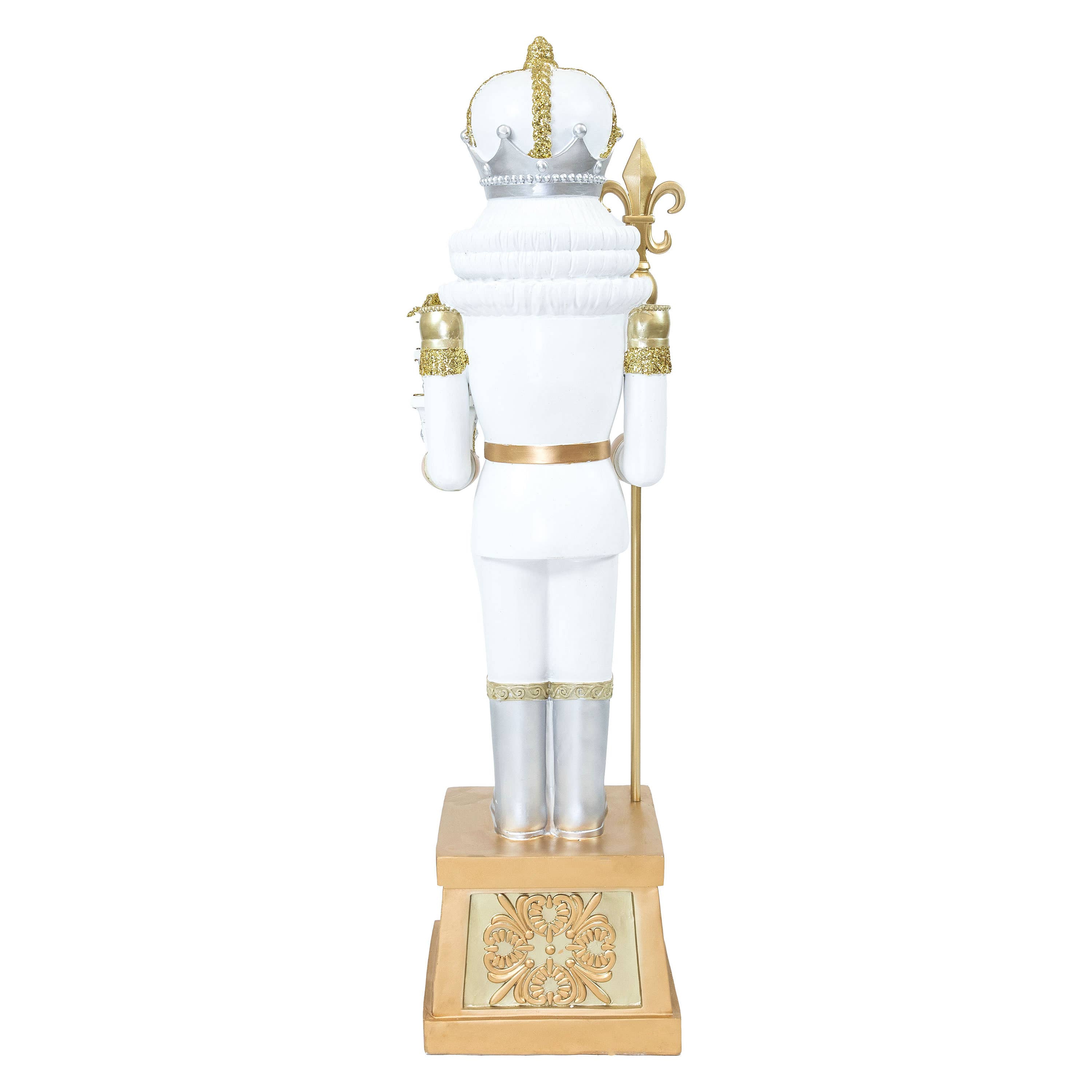 Sunnydaze Decor - Wholesale Holiday Nutcracker - Pierre the Fleur-de-Lis Christmas Nutcracker Statue - 47" H9