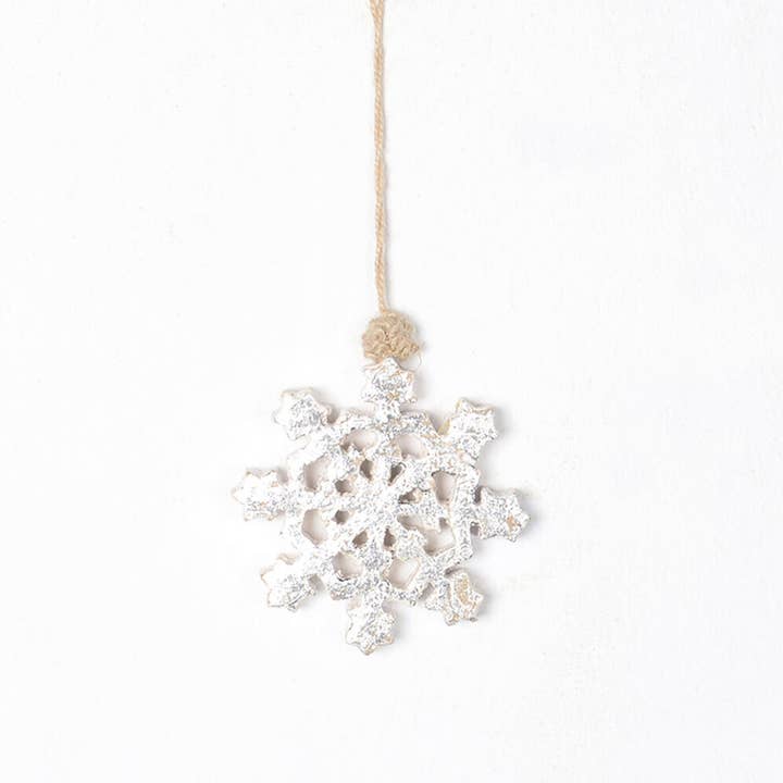 Ornamento Floco de Neve Cortado Mão por atacado de IndieRoots