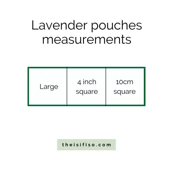 isifiso. – wholesale Sachet – Large Lavender Pouches5