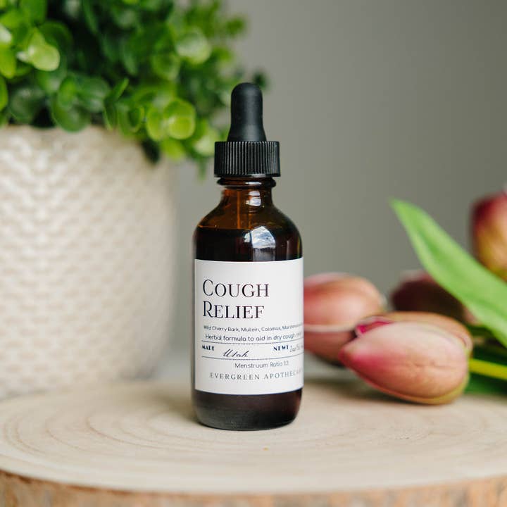 Evergreen Apothecary - Wholesale Tincture - Cough Relief- Herbal Tincture3