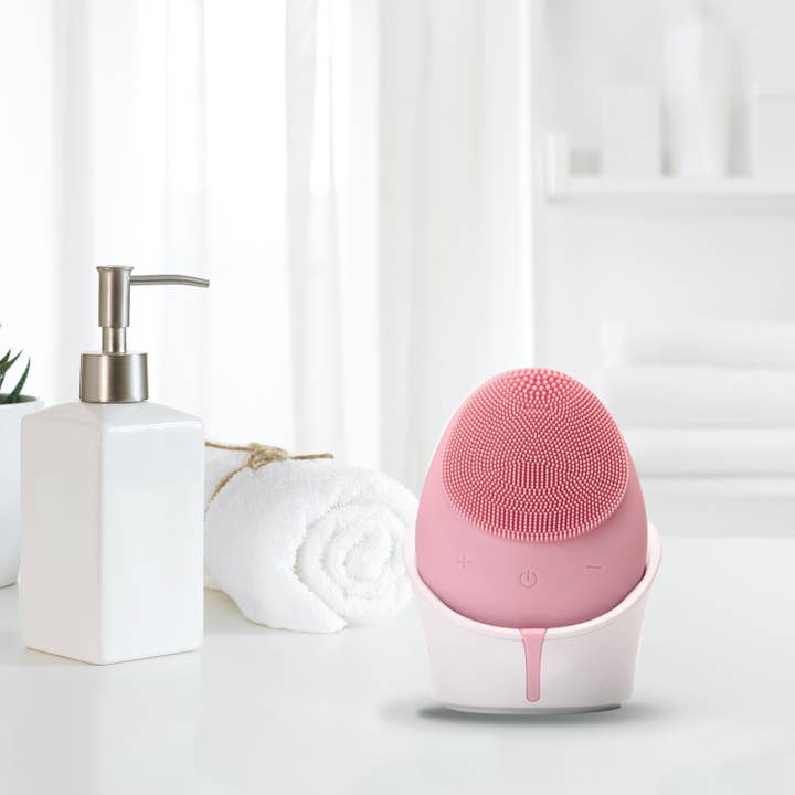 Fancii - Wholesale Electronic Skincare Device - Isla Sonic Facial Cleansing Brush, Silicone