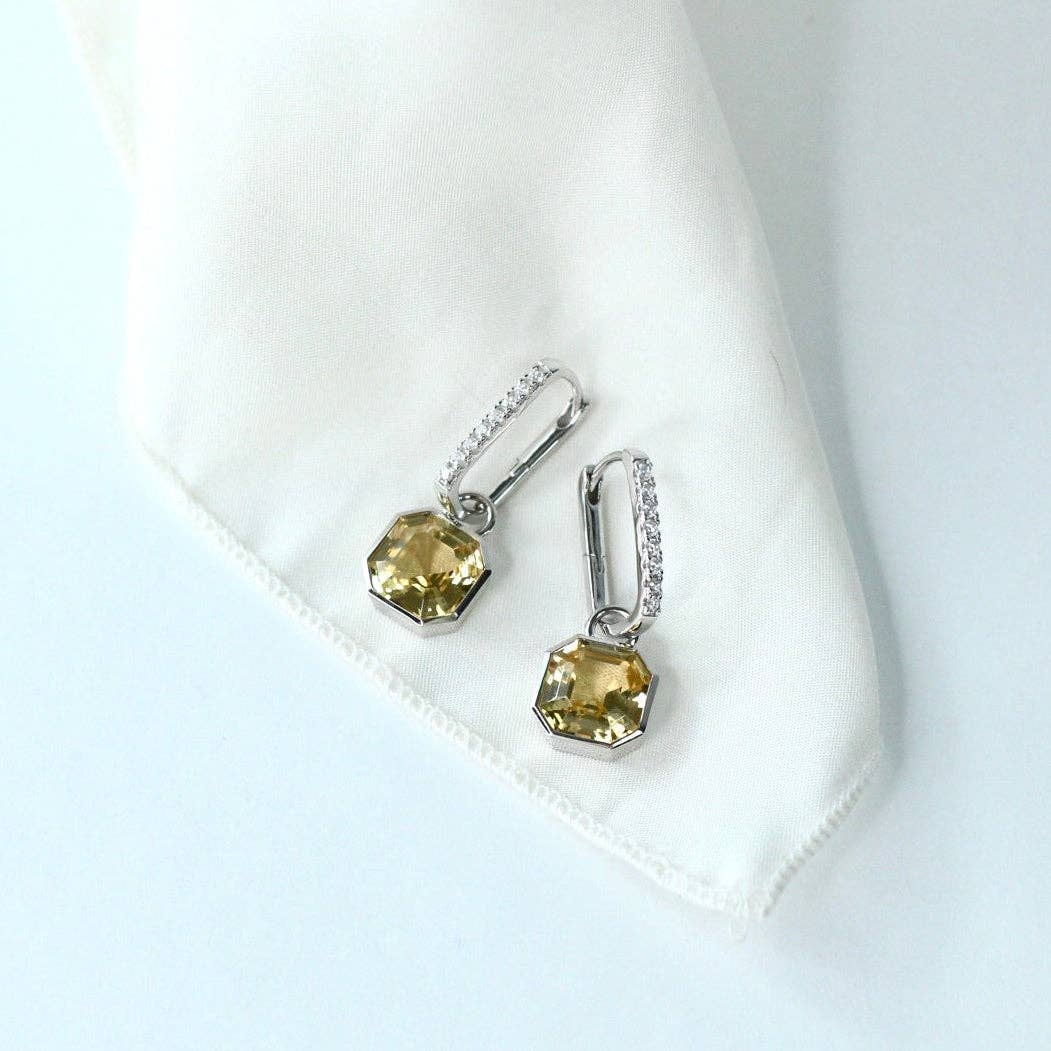 Chloe + Lois - Wholesale Hoop Earrings - Luxe Asscher Hoops16