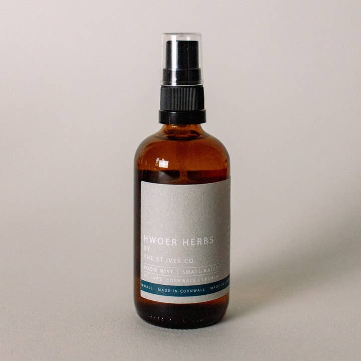 Hwoer Herbs Room Mist for wholesale by The St. Ives Co