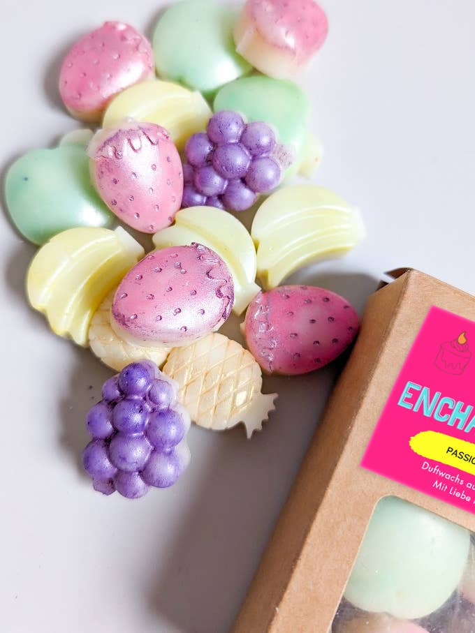 Fruit Basket Sommerfrüchte Duftwachs - Passionsfrucht, Traub für den Großhandel von Oh Sweet Candles