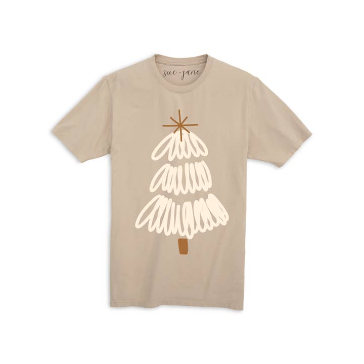 Boho Tree Organic Cotton Tee for wholesale by Sue + Jane