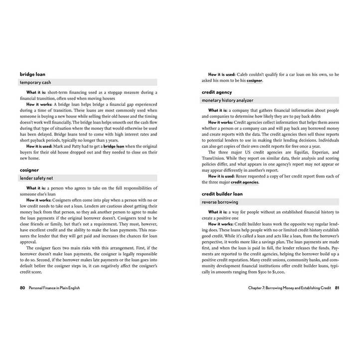 Simon & Schuster - Wholesale Business & Finance - Personal Finance in Plain English by Michele Cagan5