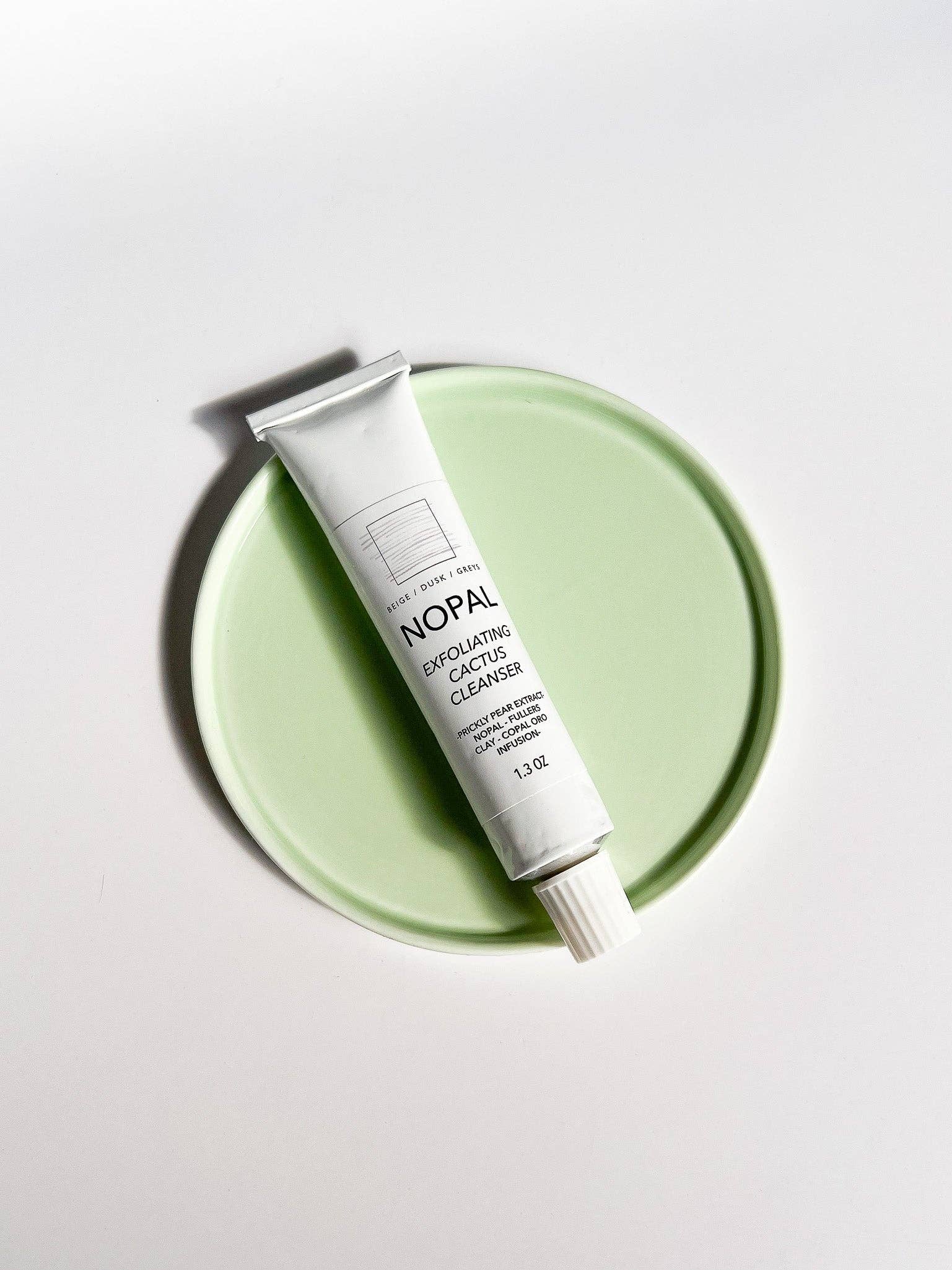 Studio Beige - Wholesale Facial Exfoliant/Scrub - NOPAL cactus cleansing exfoliating facial scrub with fullers clay0