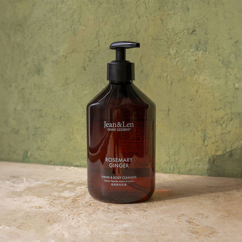 Jean & Len - Wholesale Body Wash/douchegel - Roosmaryn/Gember Hand- en Lichaamsreiniger | Jean & Len