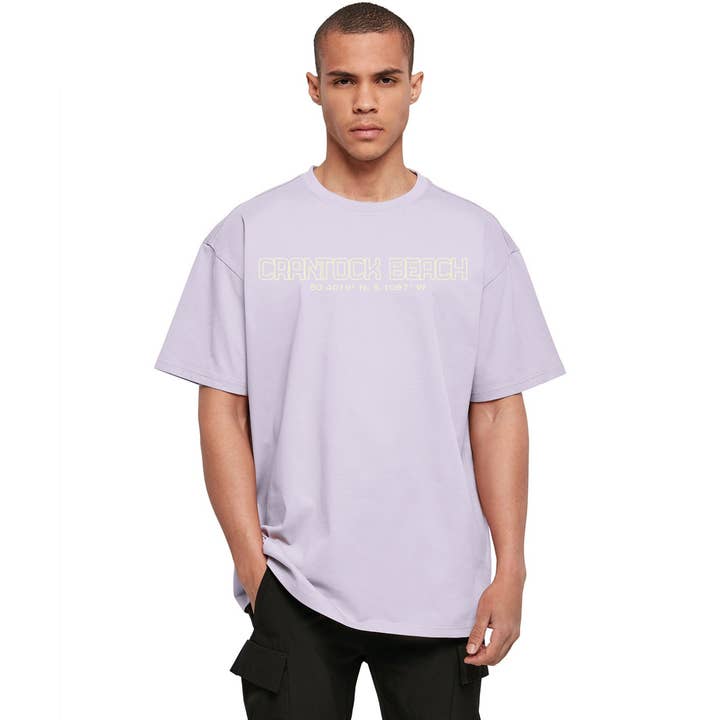 Ocean Wave – wholesale Screen printed t-shirt – unisex – Ocean Wave Coordinates Tee - Crantock9