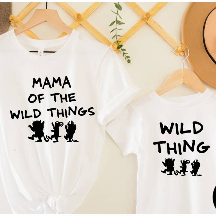 Mama Of The Wild Things Graphic Tee for wholesale by Ashton Grove Ltd Co