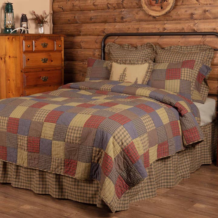 VHC Brands - Wholesale Quilt - Cedar Ridge Luxury King Quilt 120Wx105L