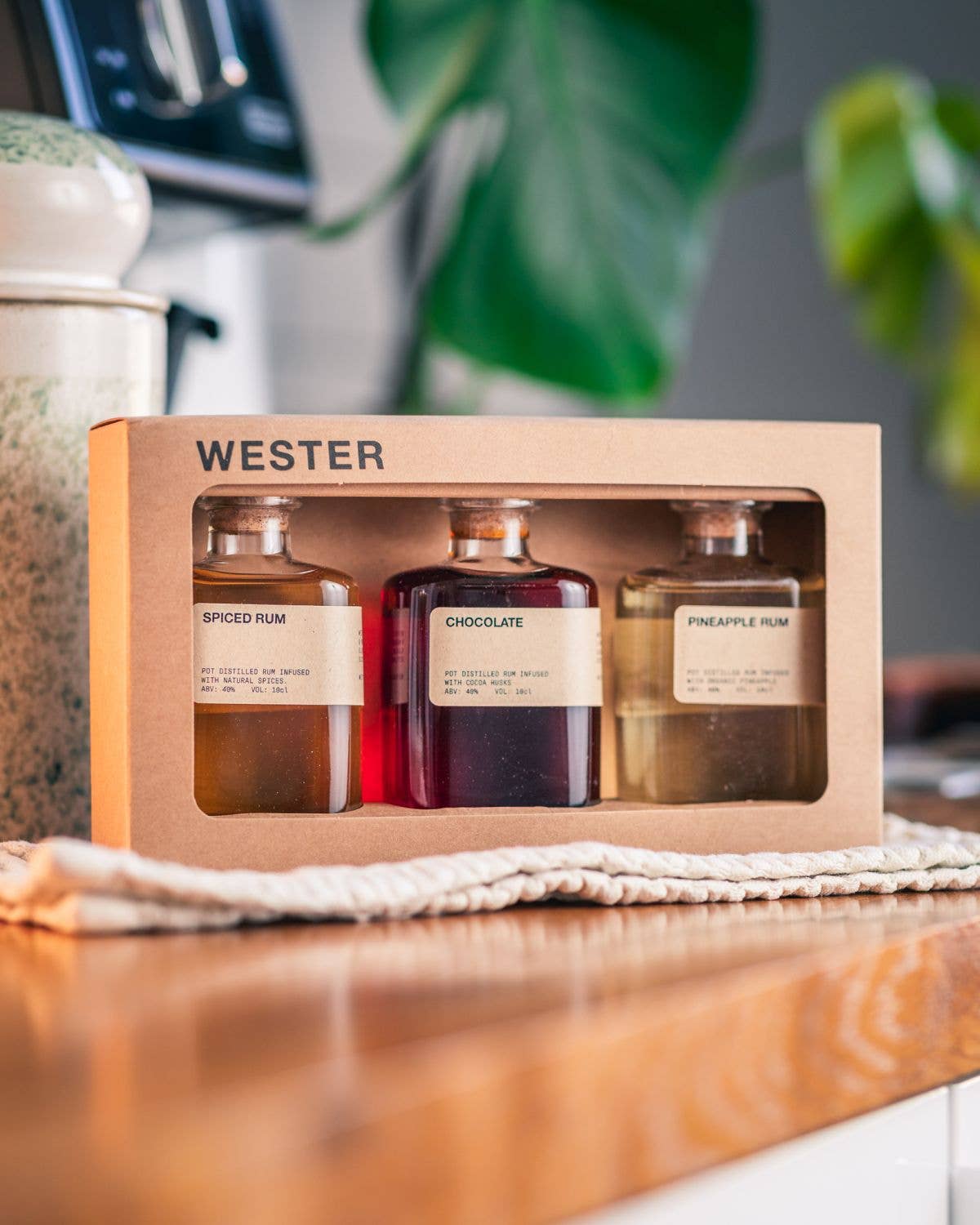 Gleann Mor Spirits Company Ltd – wholesale Gift bag set/pack – Wester Rum Tasting Set2