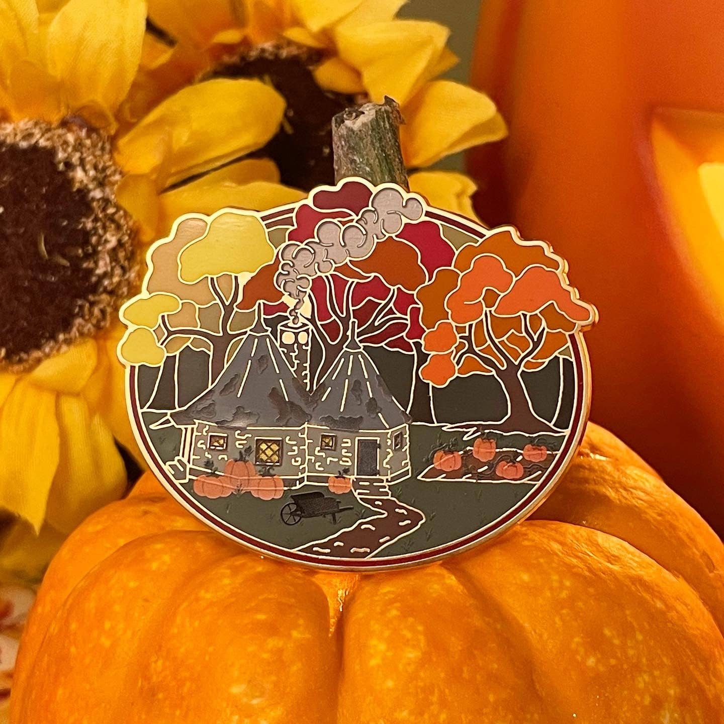 Magical Born Sisters - Wholesale Lapel Pin/Button - Groundskeeper Hut Pin1