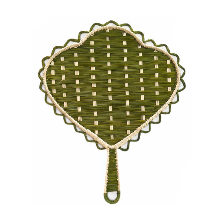Leaf Iraca Hand Fan for wholesale by Artett