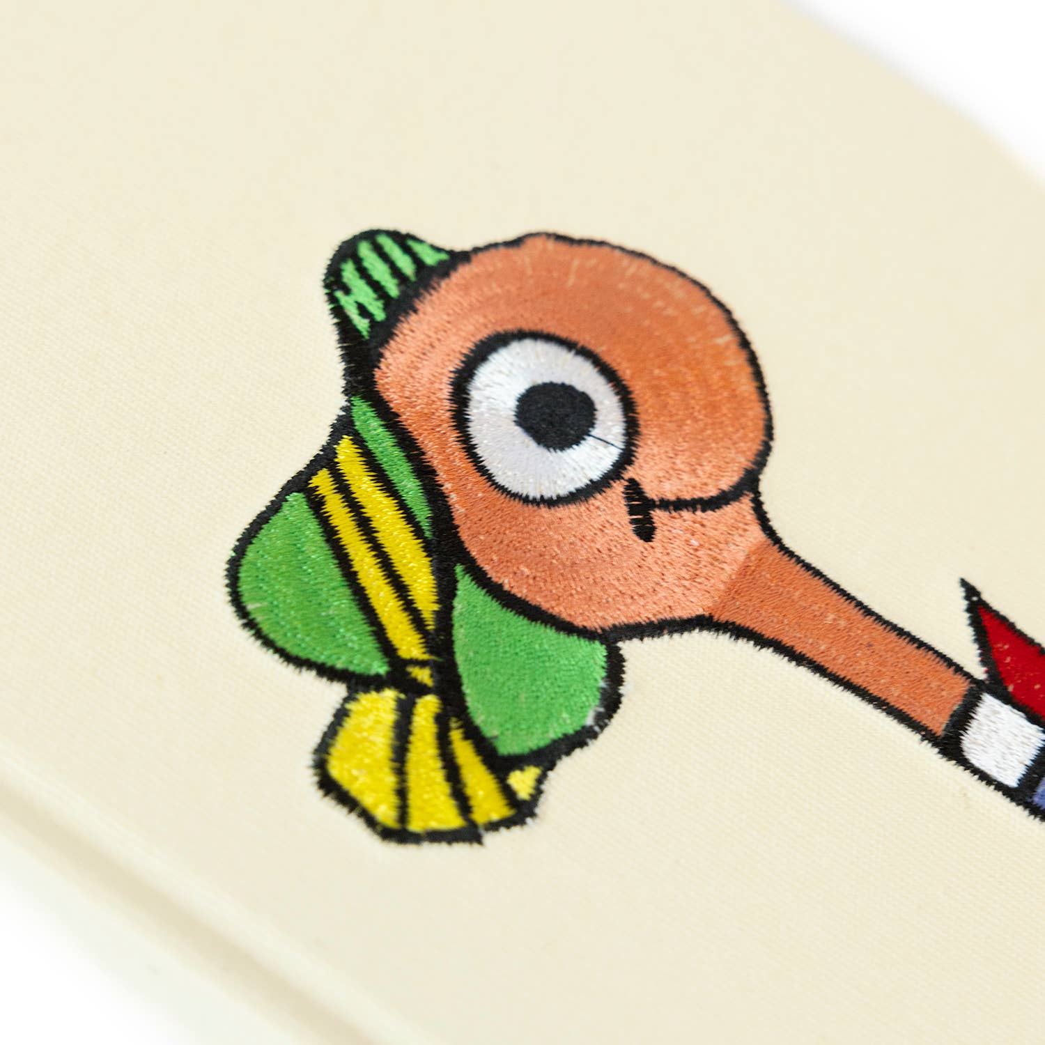 Three Potato Four - Wholesale Journal/Diary - 3P4 x Richard Scarry® - Lowly Worm Embroidered Journal2