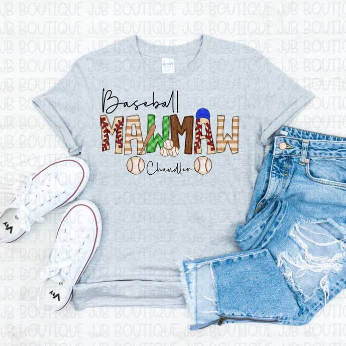 Custom Baseball Tee for wholesale by Rockin’ 5A Apparel