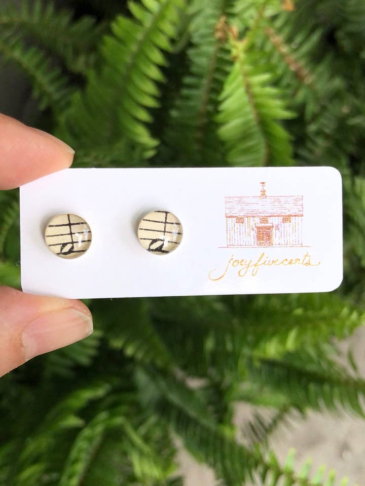 Retalhos - prata, notas de música, presentes professores, músico por atacado de joeyfivecents