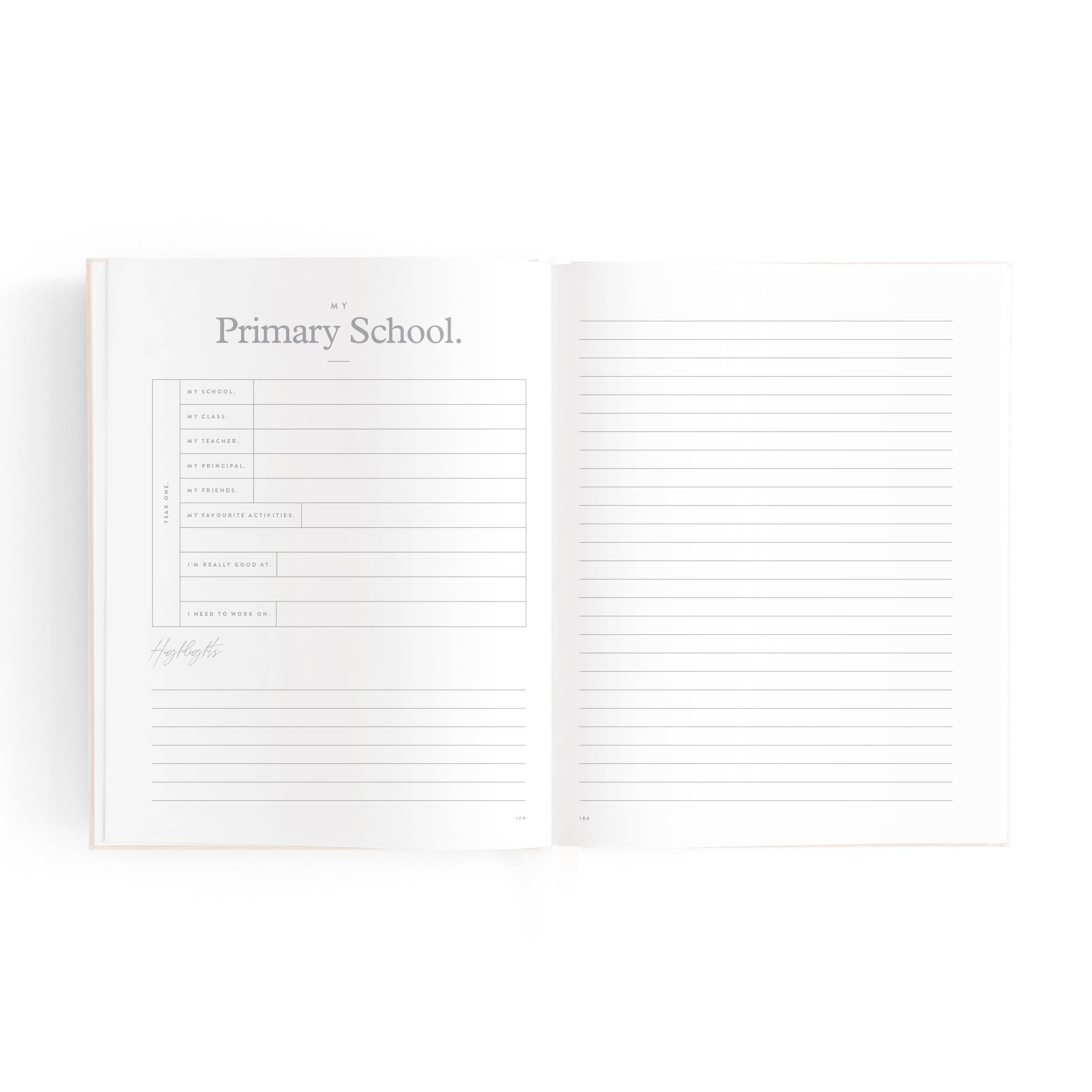 Fox & Fallow – wholesale Minnesbok - Barn och baby – Mini Baby Book Havregryn22