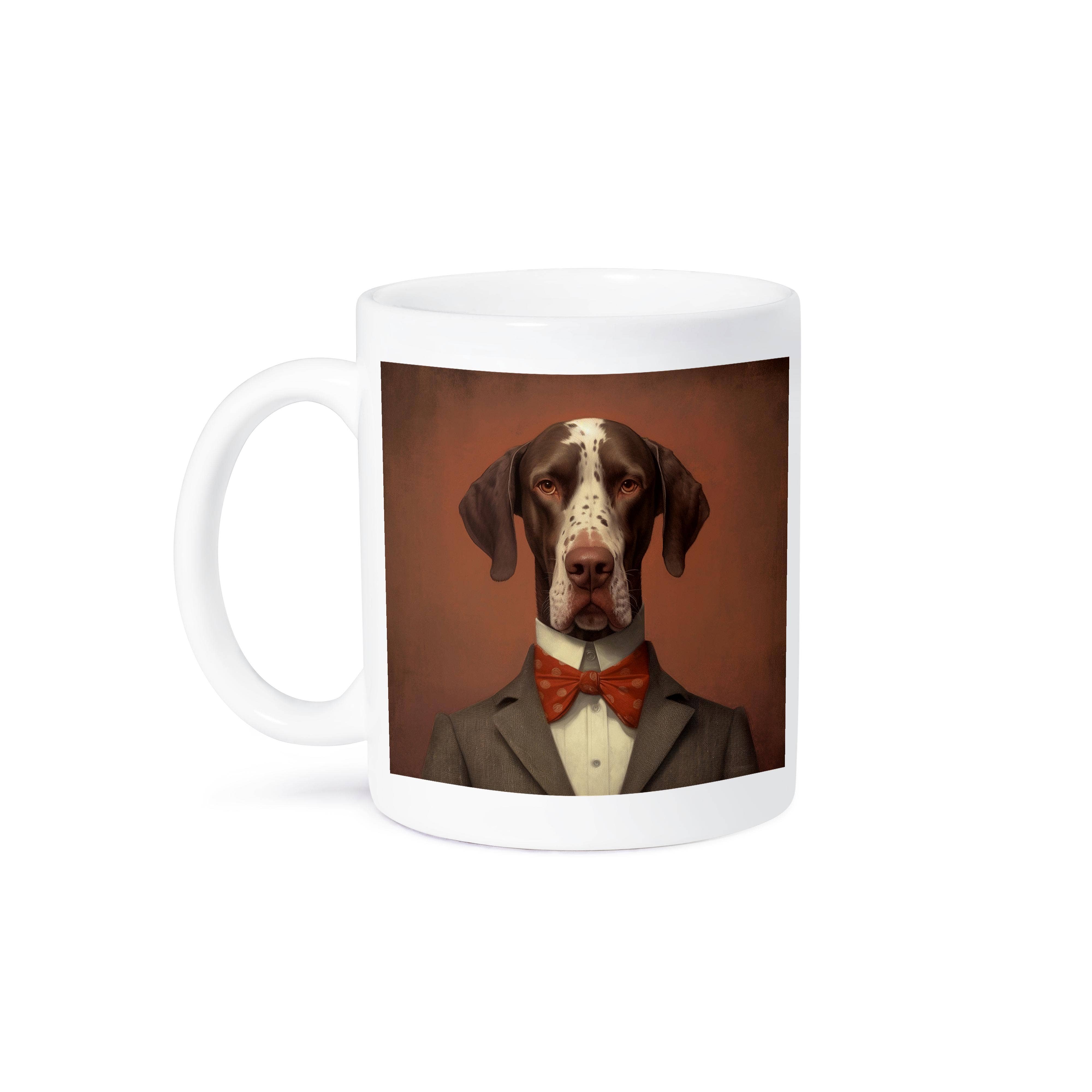 3dRose - Wholesale Coffee Mug - 3dRose, Traditional formal portrait of a German Shorthaired Pointer, Mug8