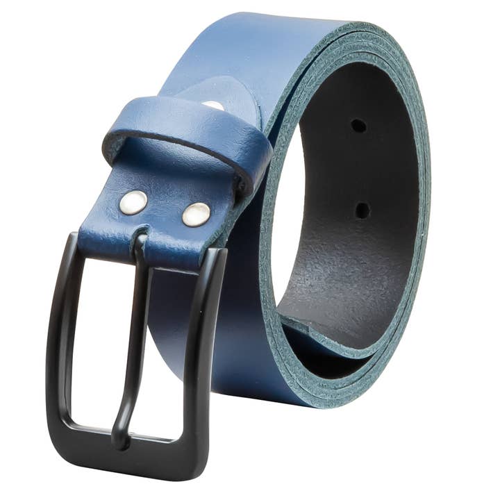 A-Venten GmbH - Wholesale Belt - Unisex - 35 mm belt made in Germany EH412-SL dark blue1
