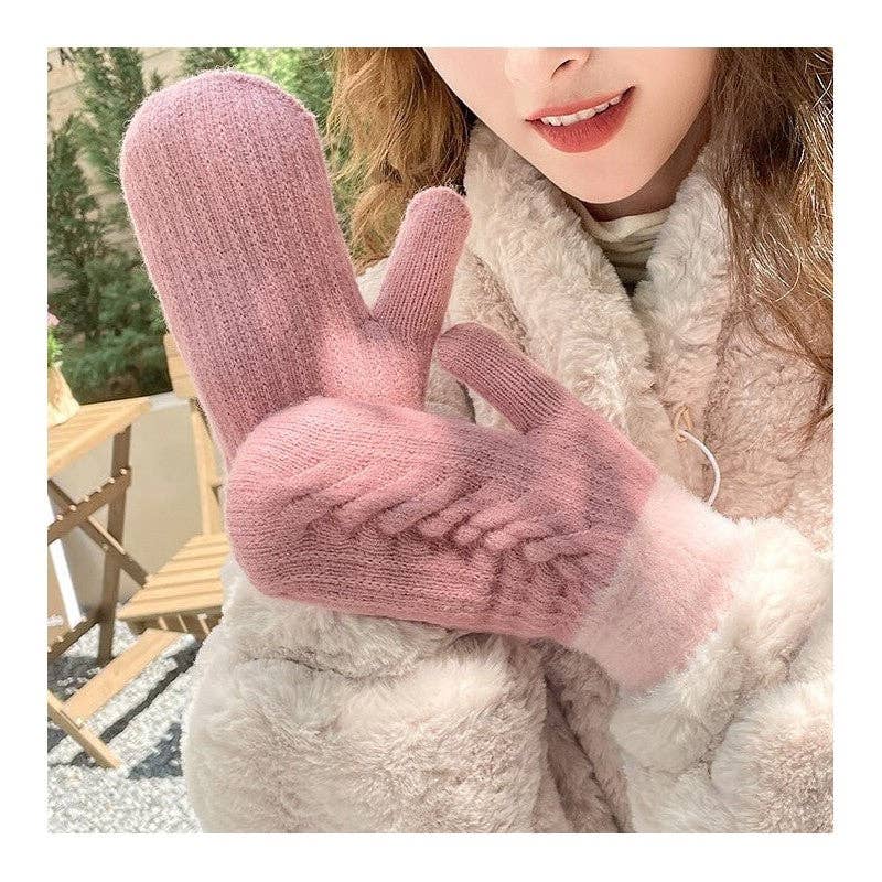 UZ Wholesale Store – wholesale Gloves – Women's – Thickened Knitted Fingerless Gloves5