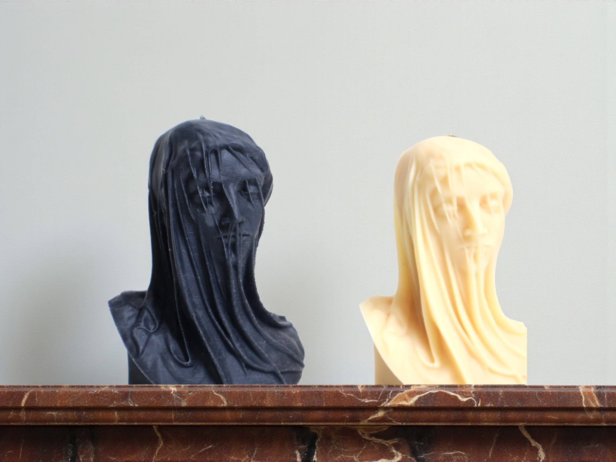 Agaboo Candle - Wholesale Novelty Candle - Veiled Lady Candle 4.5x3.5in2