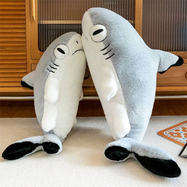 Showcase - Wholesale Bedding Pillow - Extra Long Animal Plush Toy 4.5ft Body Pillow - Shark Kitten6