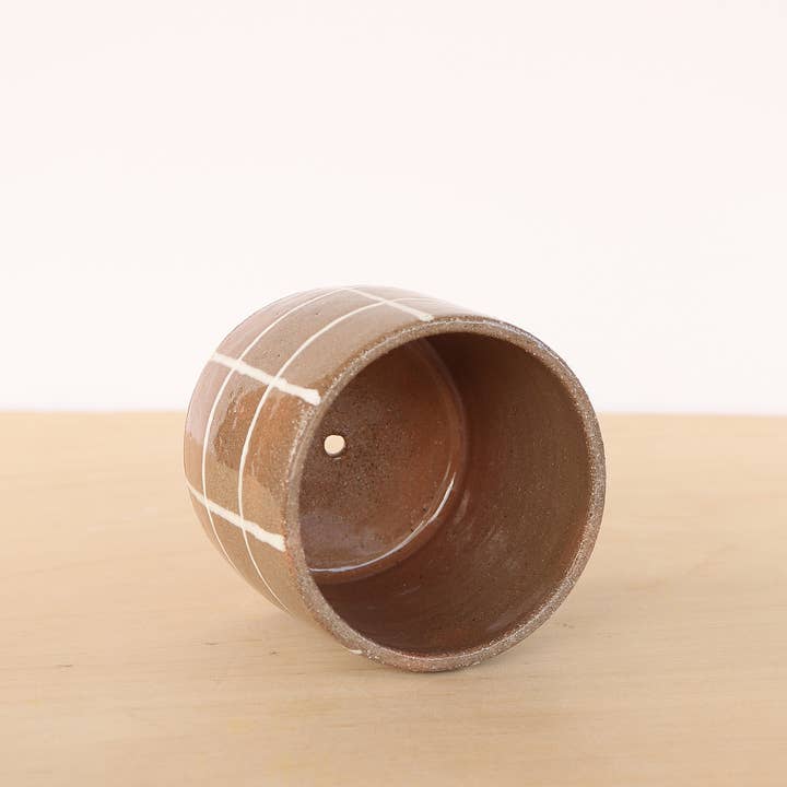 Nightshift Ceramics - Wholesale Plant Pot - Small Ceramic Planter - Grid4