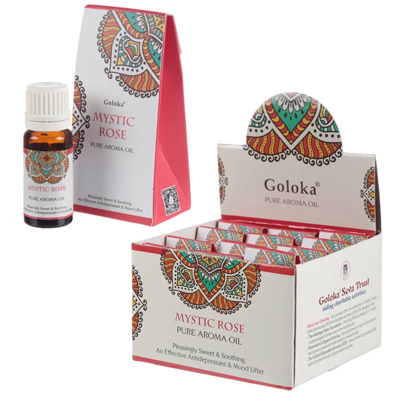 Puckator EU - Wholesale Fragrance Oil - Goloka Aroma Oil Mystic Rose 10ml0