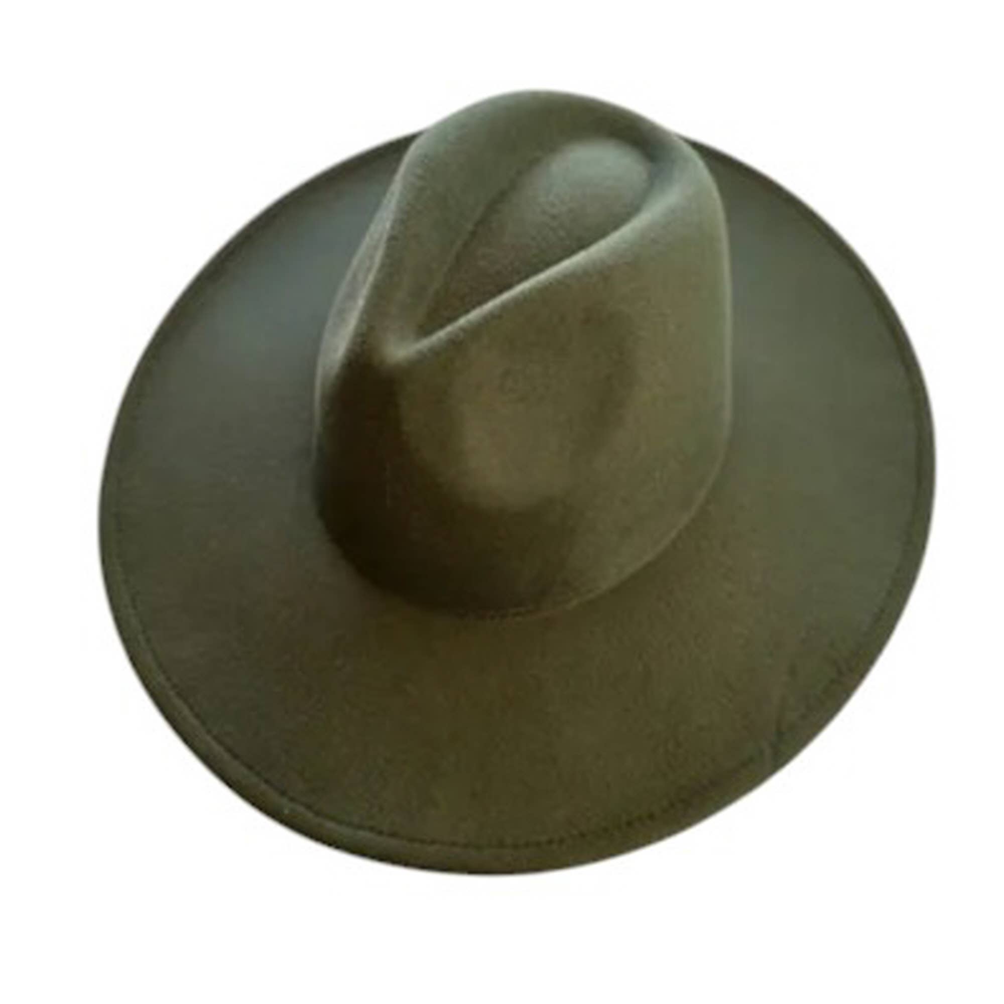 Portia Hat - Venta al por mayor Sombrero fedora - Unisex - Sombrero Clásico de Fieltro de Ala Ancha Disponible en 25 Colores!!12