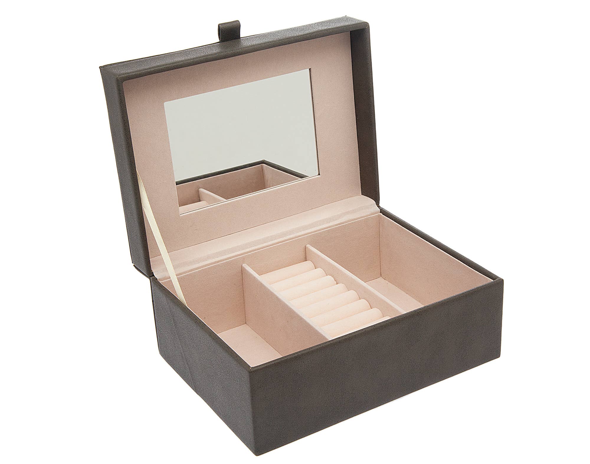 Philip Whitney by Godinger – wholesale Jewellery box/organiser – Charcoal Tab Jewelry Box