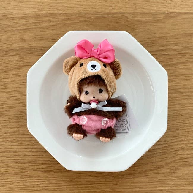 MOND HAUS - Wholesale Keychain - Women's - Bubble Baby Monkey Keychain | Cute Furry Bear Doll Bag Charm3