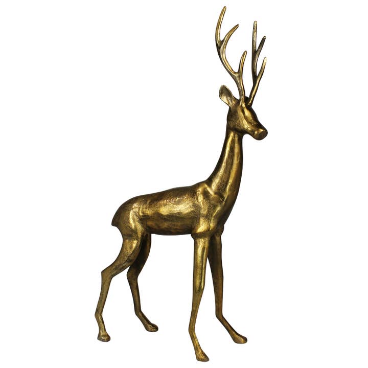 HomArt - Wholesale Ornament - Stag, Brass0