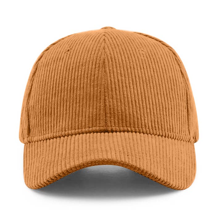 Legend Cap Basic - boss - Corduroy - Camel for wholesale by Eindbaas Apparel