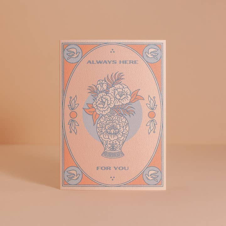 cai & jo - Wholesale Love Card - Always Here For You Card