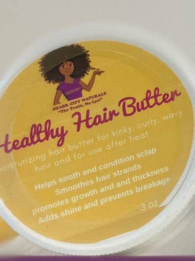 Healthy Hair Butter for wholesale by Shark City Naturals