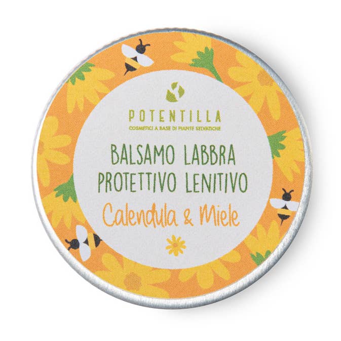 Balsamo Labbra Protettivo Lenitivo Calendula E Miele per la vendita all'ingrosso da parte di Potentilla