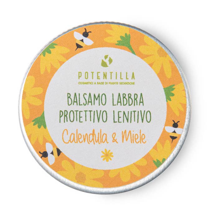 Beruhigender schützender Lippenbalsam mit Ringelblume und Honig für den Großhandel von Potentilla