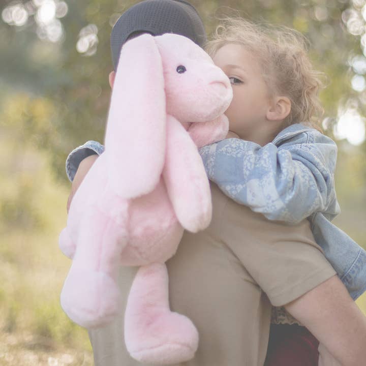 World Softest Plush BriBri Bunny Rose - 20 inch for wholesale by Beverly Hills Teddy Bear Company