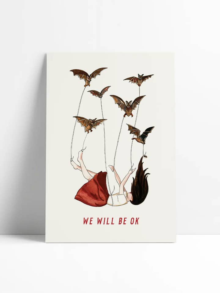 Bat Print for wholesale by Live As Lions