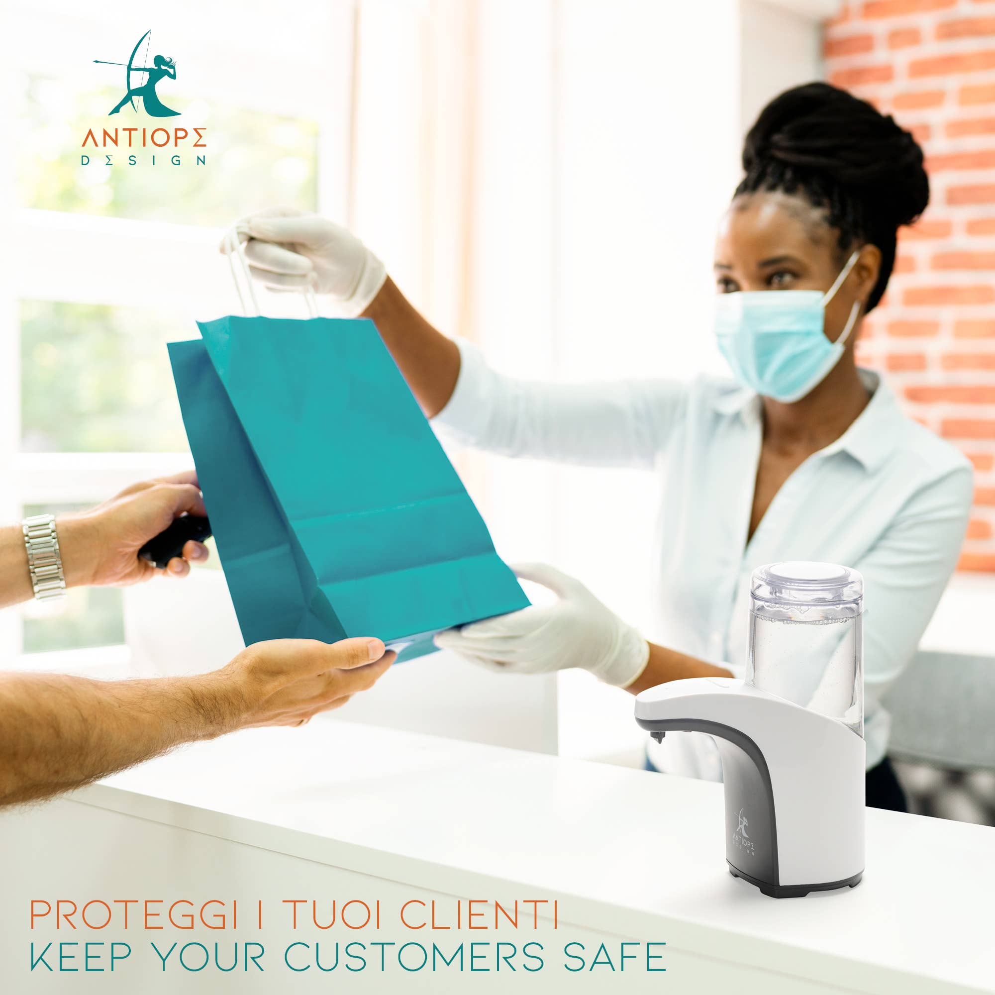 Antiope Design - Wholesale Soap Dispenser - Automatic Soap Dispenser3