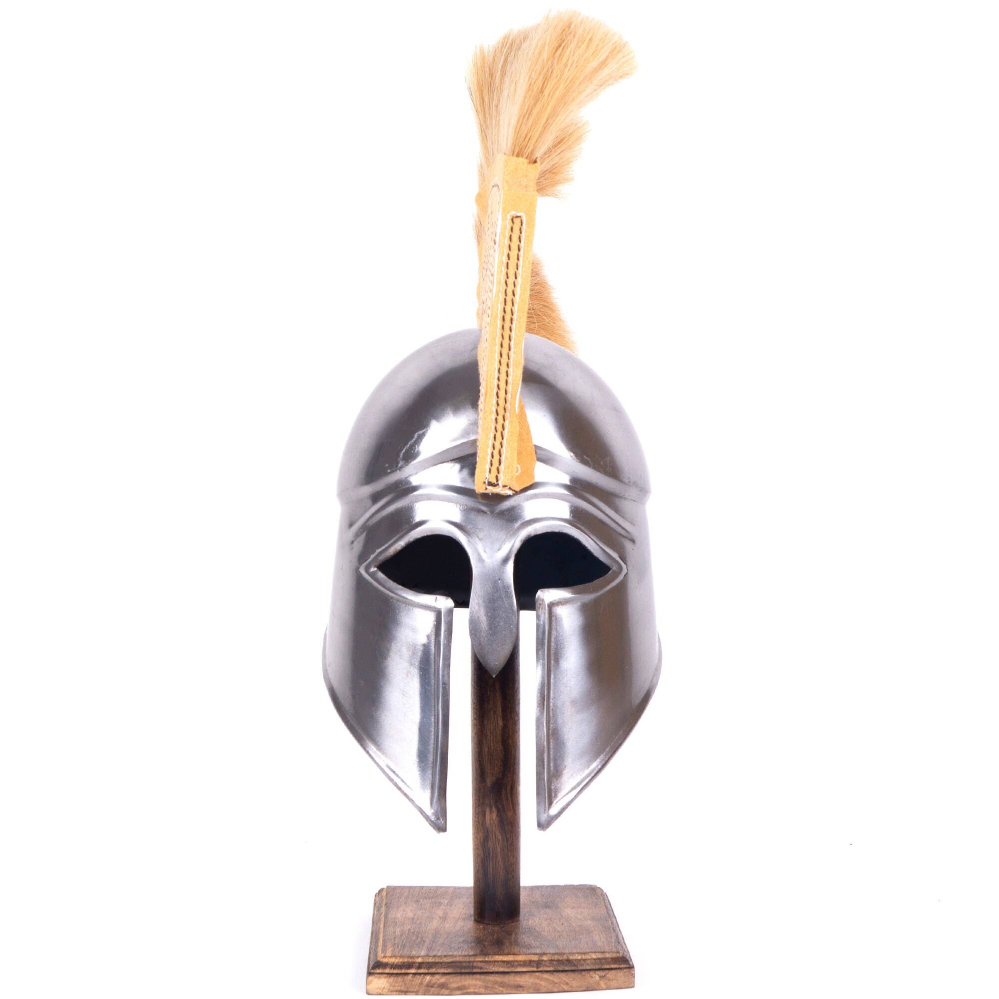 India Overseas Trading Corporation - Wholesale Costume - Unisex - Medieval Greek Corinthian with Plume, Warrior Armor Helmet4