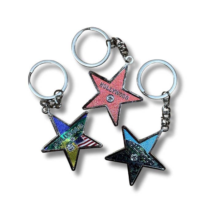 ZKY Wholesale - Venta al por mayor Llavero - Mujer - Llavero Hollywood Star