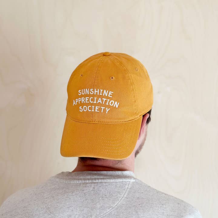 Alphabet Bags - Wholesale Baseball Cap - Unisex - Sunshine Appreciation Society - Cotton Baseball Cap3