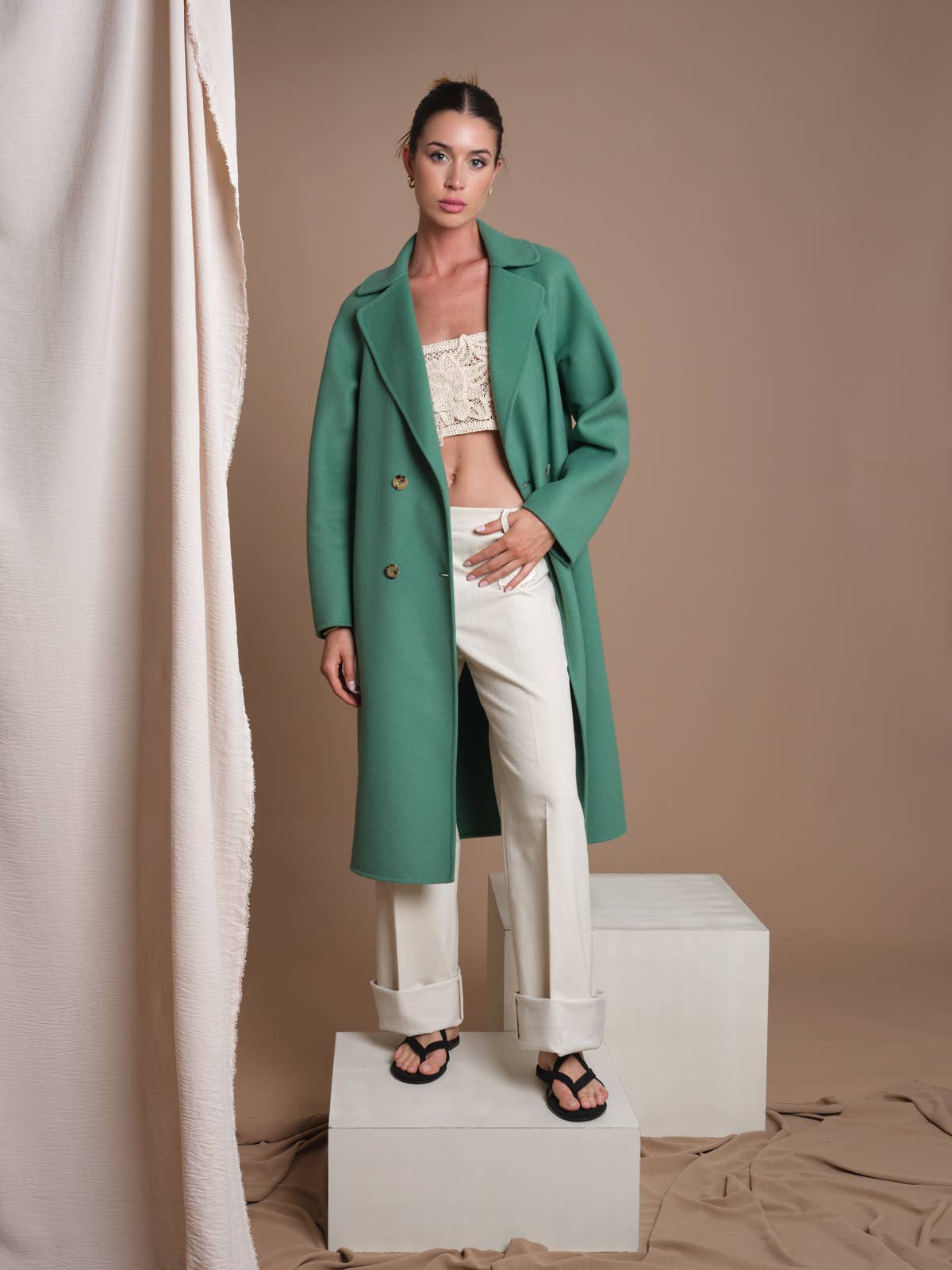 Manuela Conti - Wholesale Coat - Women's - Double coat1