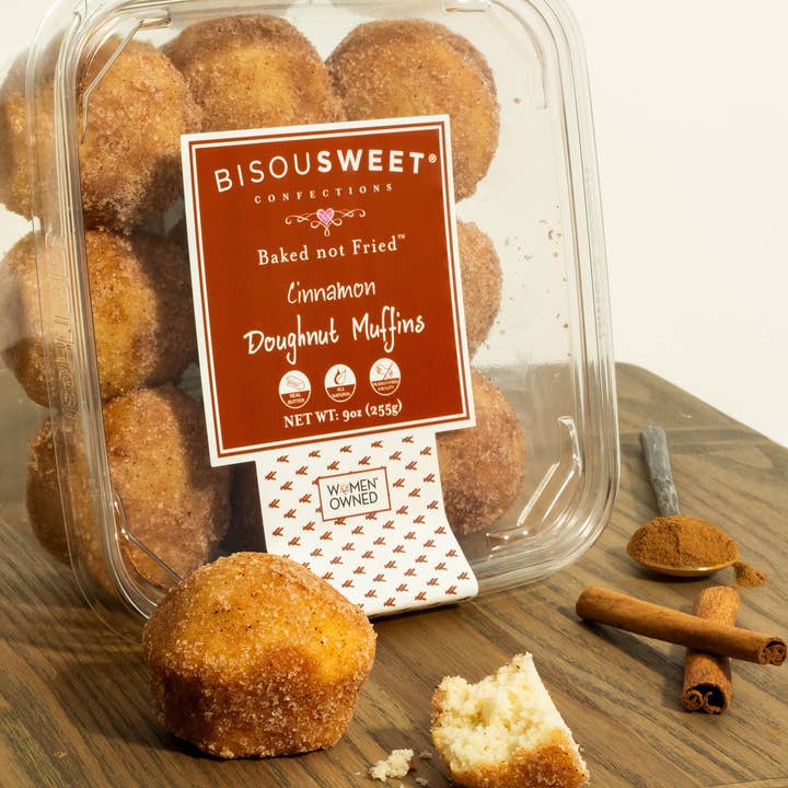 Bisousweet - Wholesale Muffin Mix - Cinnamon Doughnut Muffins