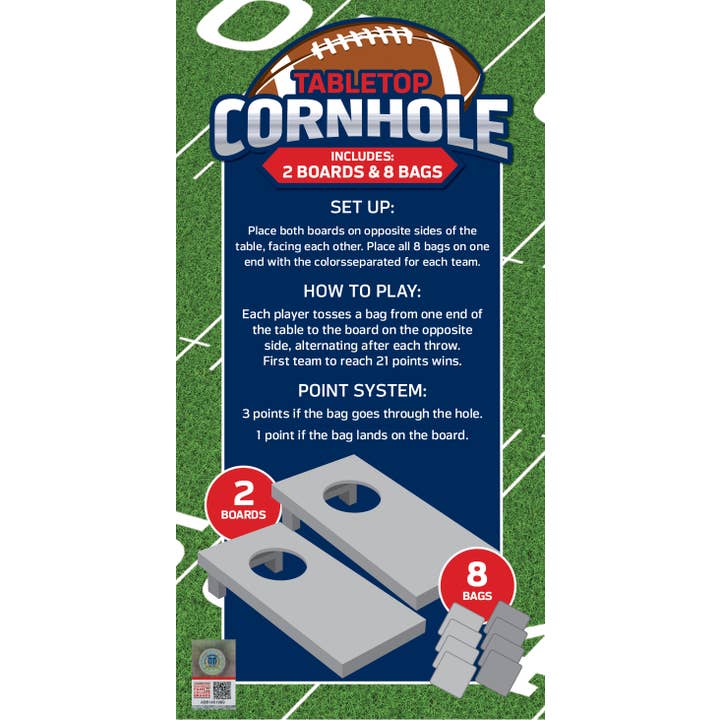 Masterpieces Puzzles - Wholesale Board Game - LSU Tigers - NCAA Tabletop Cornhole