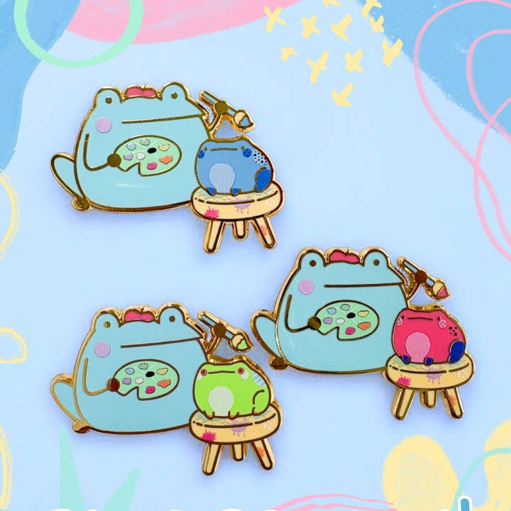 Art Class Antics Blind Box Pin for wholesale by Rainylune